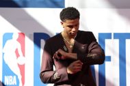 Carter Bryant at 2025 NBA Draft - Round One (Image via Getty)